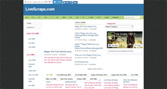 Desktop Screenshot of livescraps.com